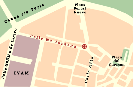 Imagen con el plano de ubicacion de LaTorreIuris